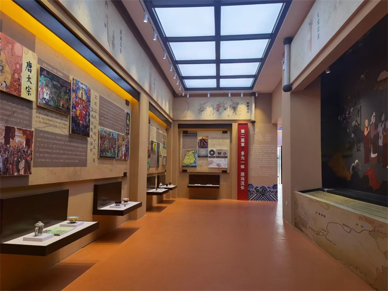甘南教育實踐館設(shè)計和施工全面完成
