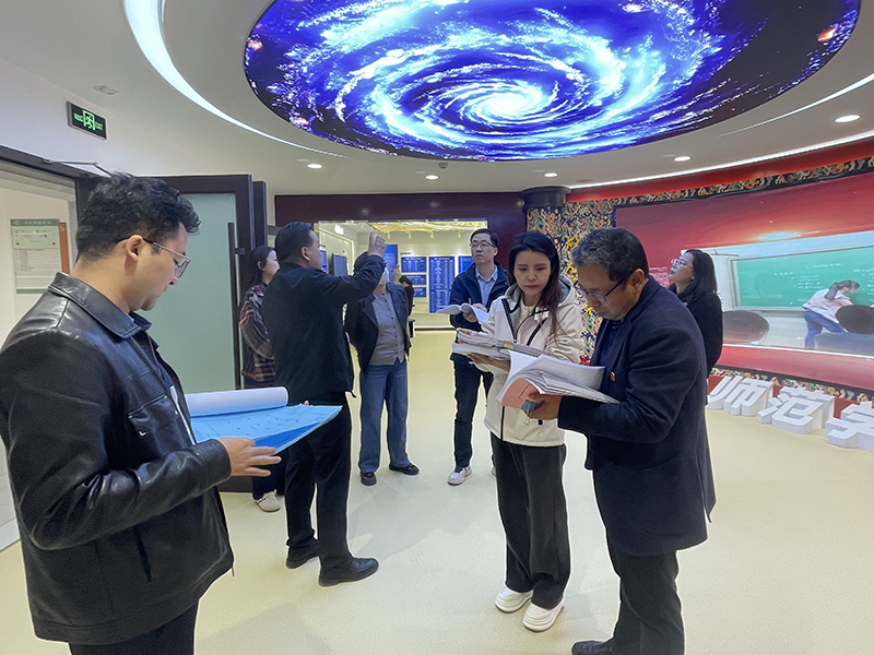 天水師范學(xué)院辦學(xué)成果展館通過驗收