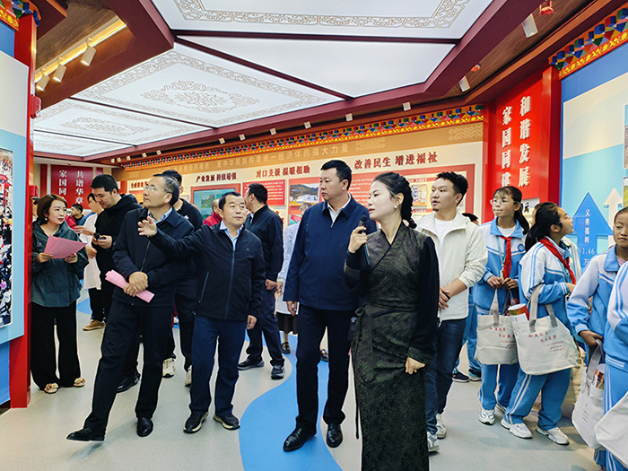 2025年5月21日卓尼縣鑄牢民族共同體意識主題教育實踐館正式開館